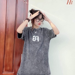 Áo loang fg 2 mặt xám đen ht