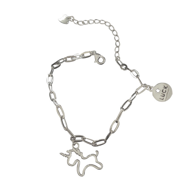 Vòng tay kỳ lân may mắn Hàn Quốc Vòng đeo tay nữ thời trang đơn giản