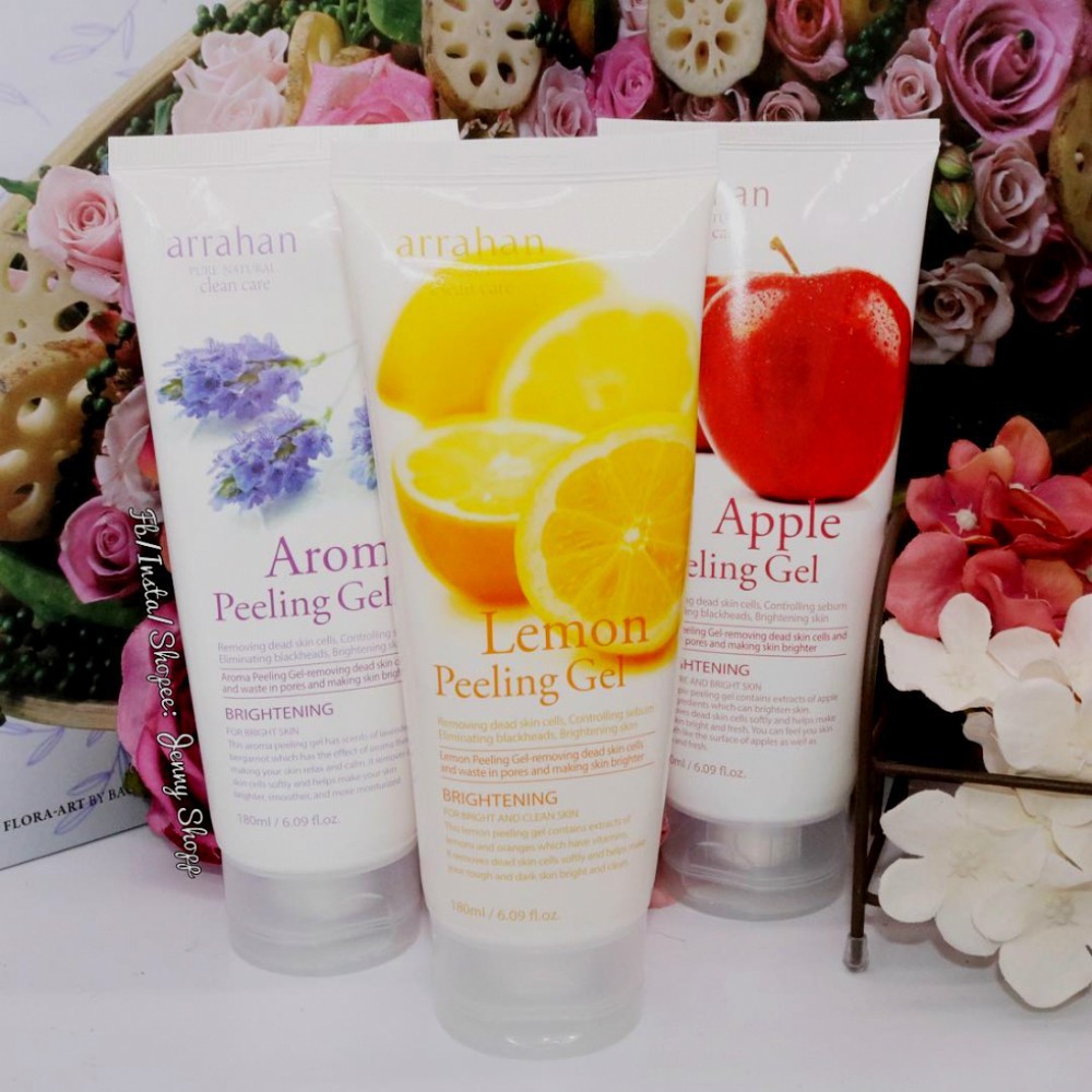 Kem tẩy tế bào da chết MỸ PHẨM chăm sóc da Hàn Quốc Chính Hãng vị hoa Oải Hương Arrahan Aroma White Peeling Gel