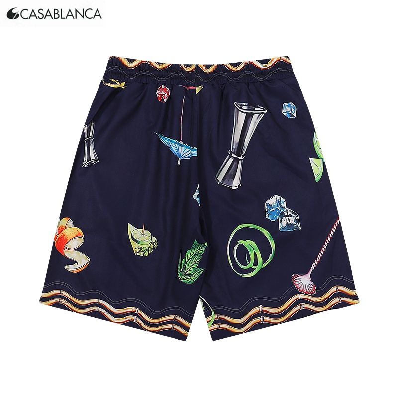 Quần Short In Họa Tiết Sáng Tạo Thời Trang Mùa Hè Chất Lượng Cao Thoải Mái