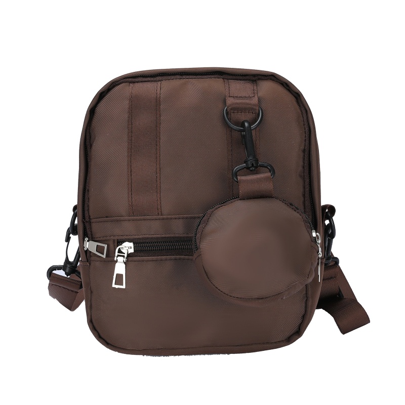 Youyo Túi Đeo Chéo Vai Nhỏ Bằng Nylon Phong Cách Vintage Có Thể Tái Sử Dụng Cho Nữ Sinh