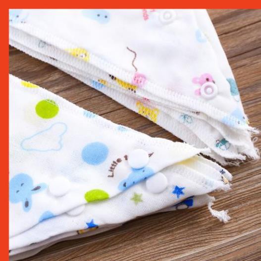 Yếm cho bé TURBAN yếm ăn dặm cho bé hình tam giác có cúc bấm -  mã YTG01 - sp 19
