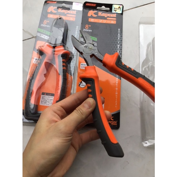Kìm cắt Kapusi Nhật Bản 8”-200mm chính hãng