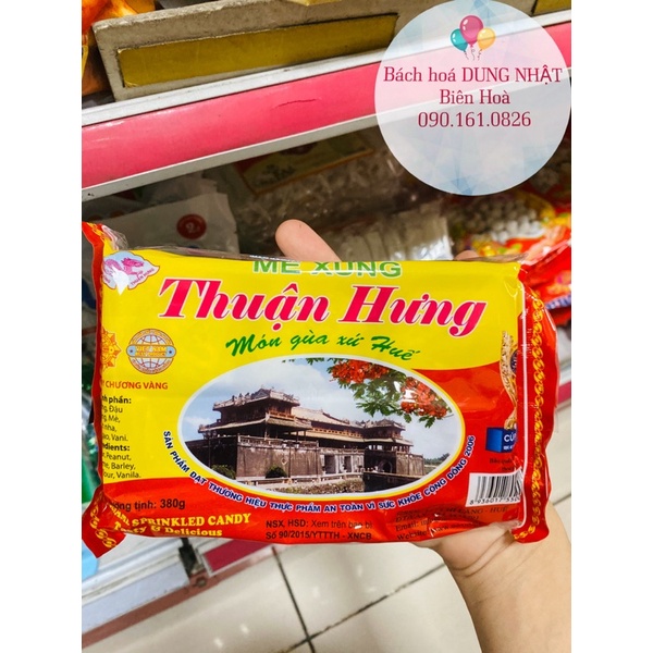 Kẹo mè xửng Thuận Hưng 380g HSD 19/03/2023 chính hãng