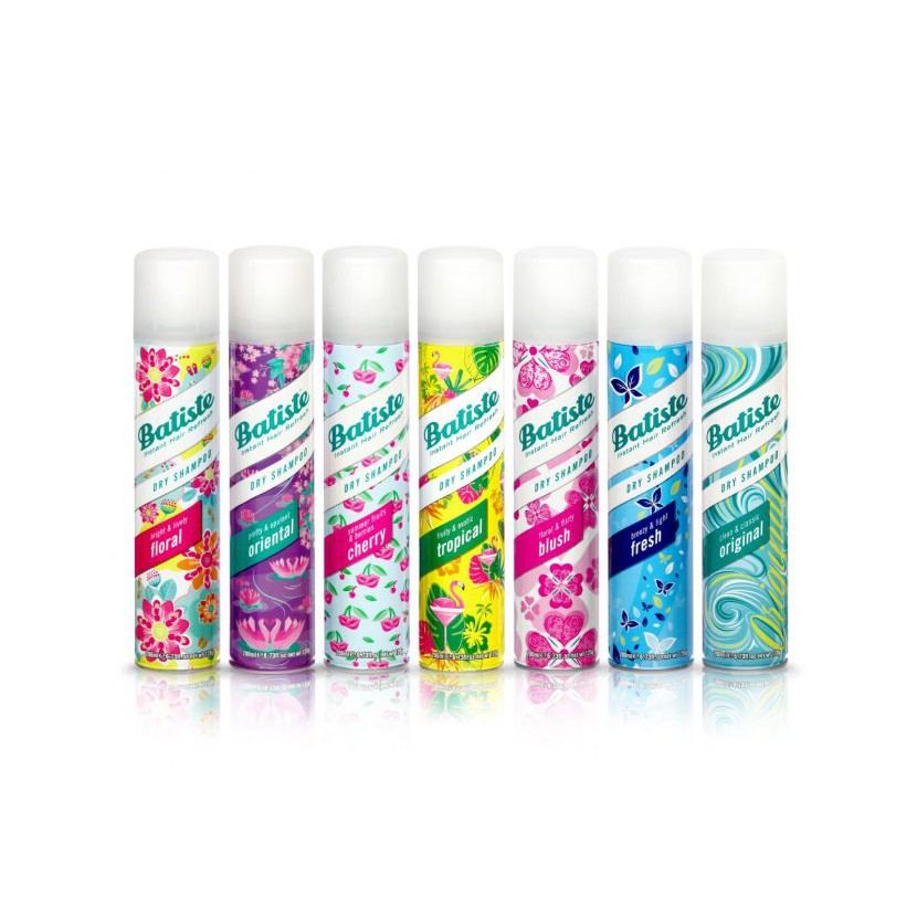 Dầu gội khô 200ml các mùi.