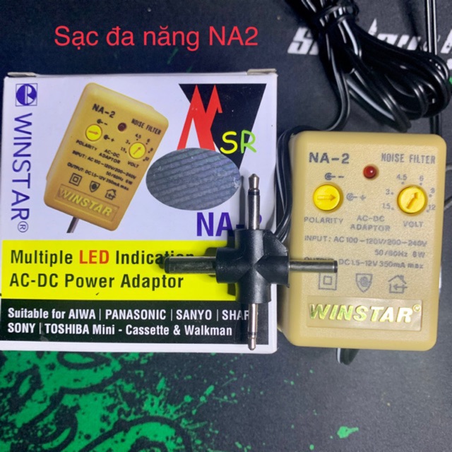 Sạc Đa Năng NA2, ADAPTER 3123, NA3