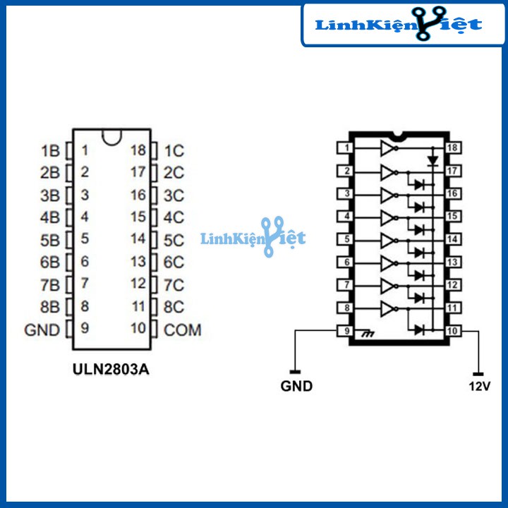 IC chức năng ULN2803