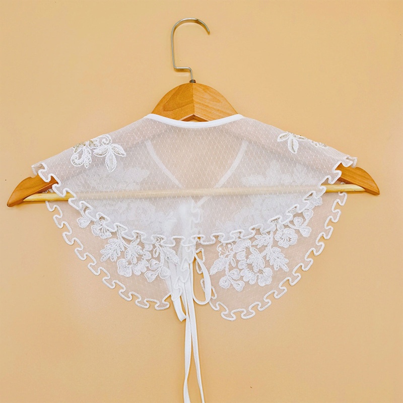 Cổ Áo Rời Thêu Họa Tiết Phong Cách Hanfu Cổ Điển Thời Trang Cho Nữ