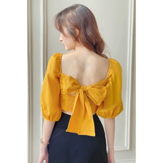 OLV - Áo Pleated Chest Top