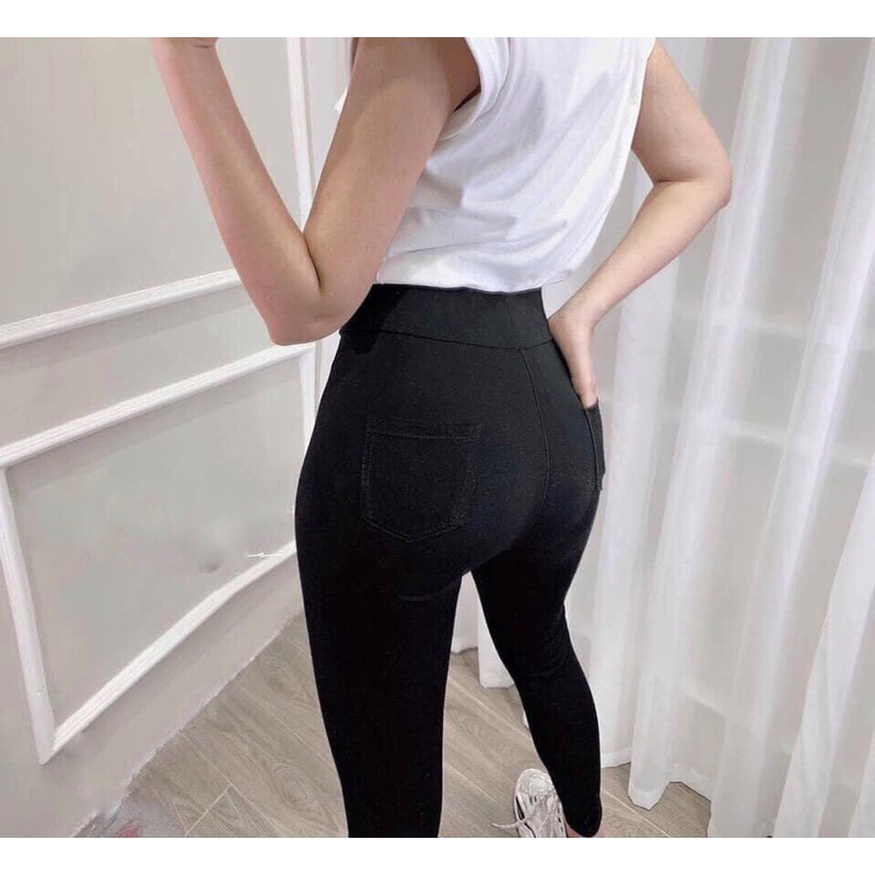 ✨BÁN SỈ✨Quần legging túi sau chất co dãn