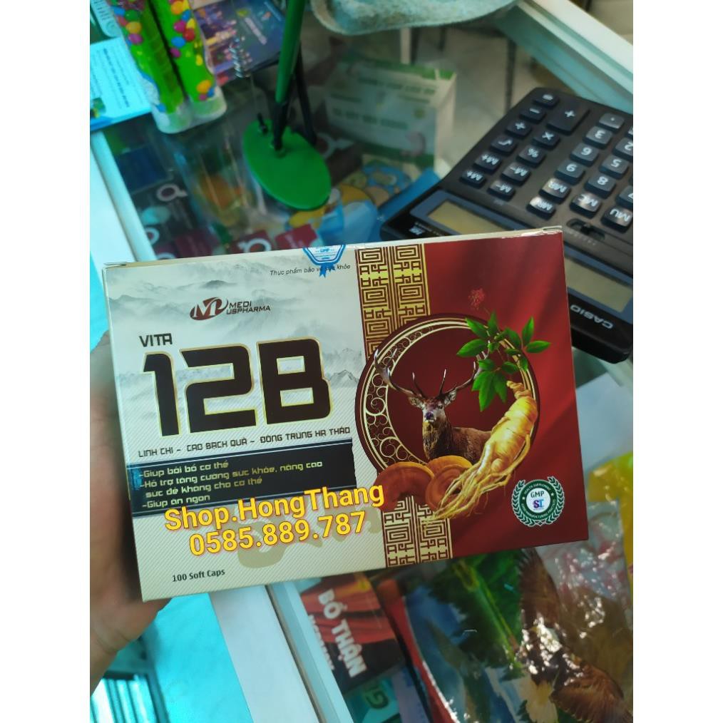 Viên tăng lực nhân sâm Vita 12B Giúp bồi bổ cơ thể, ăn ngủ ngon, cho người suy nhược, sau bệnh