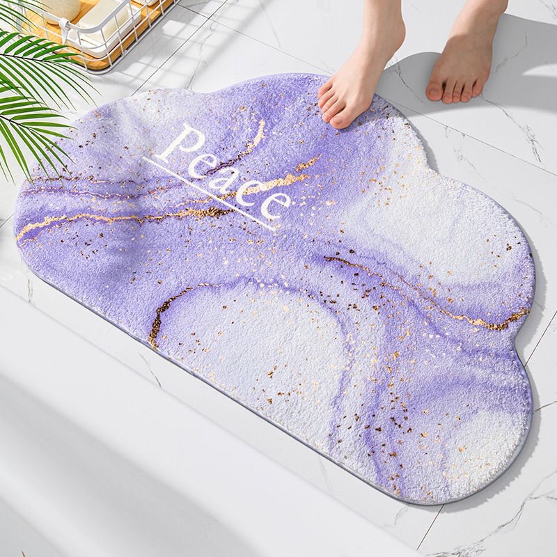 Thảm lót cửa chùi chân Chống Trượt Thấm Hút Tốt Phong Cách Bắc Âu