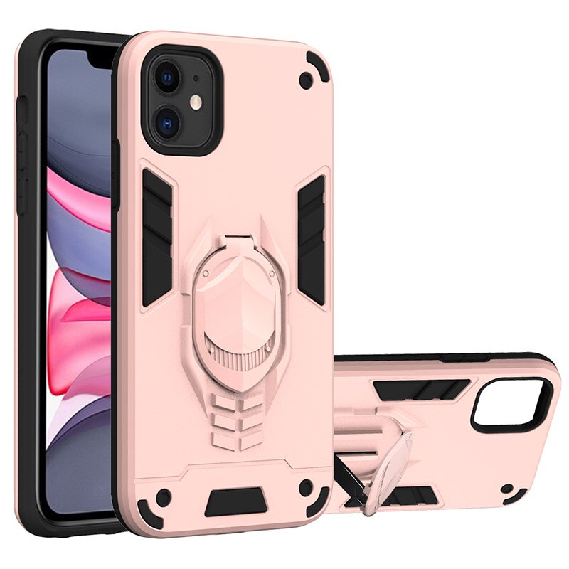 Ốp Lưng Silicone Có Giá Đỡ Cho Iphone 11 Pro Max Xs Max Xr X Xs 7 8 Plus Moto P40 Power G8 Plus G8 Play One Macro