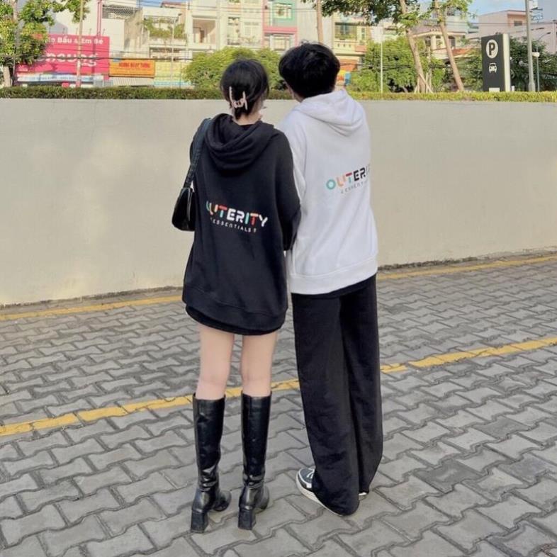 Áo Khoác Hoodie Cầu Vồng Outer Ulzzang Unisex,Áo Nỉ Mũ HotHit