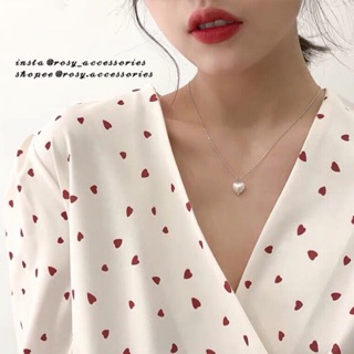 ROSY - DÂY CHUYỀN TRÁI TIM BÁNH BÈO (ẢNH THẬT Ở CUỐI!!!)