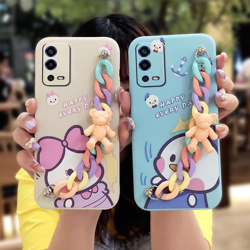 Ốp điện thoại silicon chống rơi bảo vệ camera cho OPPO A55 4G