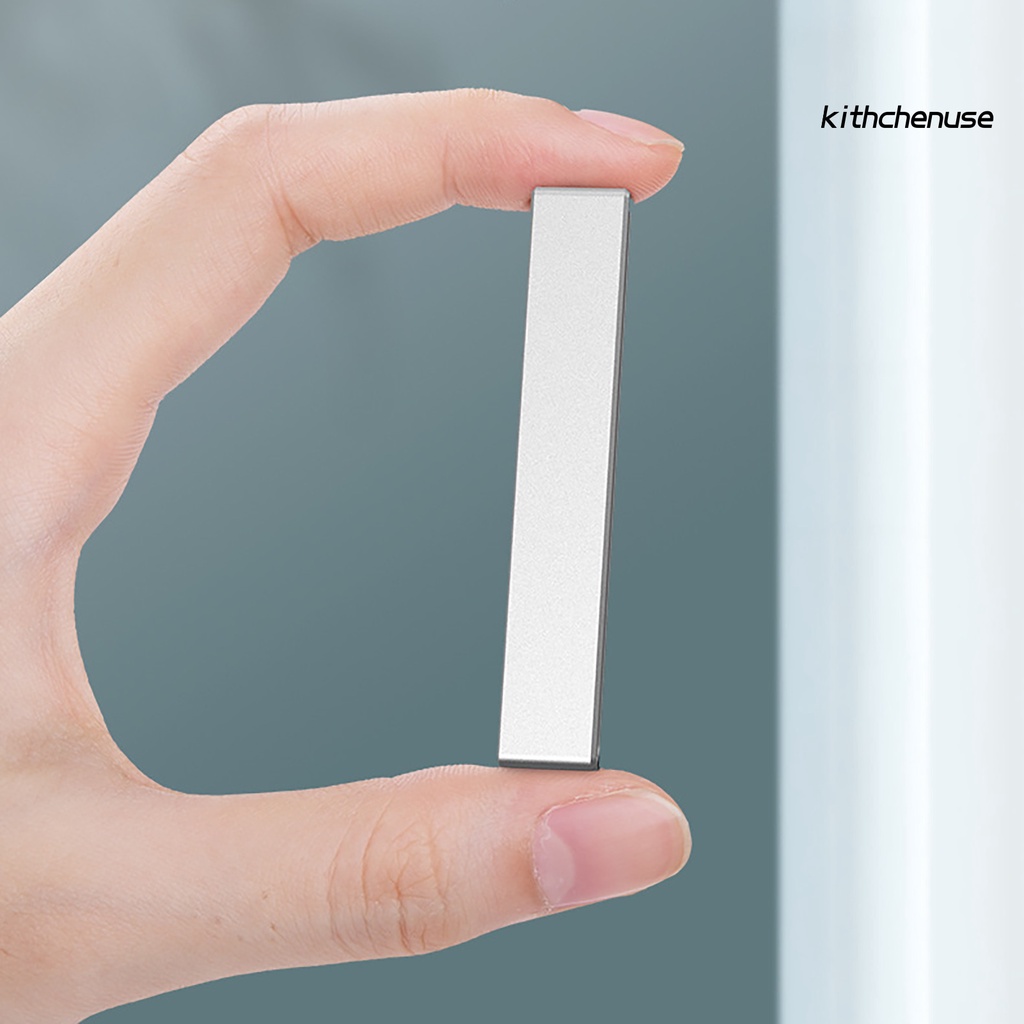 Giá Đỡ Điện Thoại Mini Bằng Hợp Kim Nhôm Siêu Mỏng Có Nam Châm Hít Để Bàn Xem TV