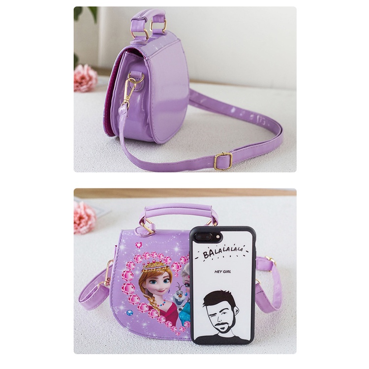 Mới Túi Đeo Chéo Hình Kỳ Lân Xinh Xắn Cho Bé Gái