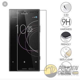 Dán kính cường lực 4D màu full toàn bộ màn hình cho Sony Xperia X
