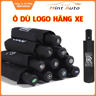 Ô Dù Thông Minh Tự Động Đóng Mở, Chống Tia UV In Logo Các Hãng Xe Nổi Tiếng Cao Cấp Sang Trọng