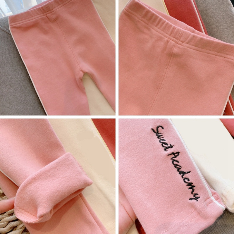 Quần legging giữ ấm dành cho bé gái