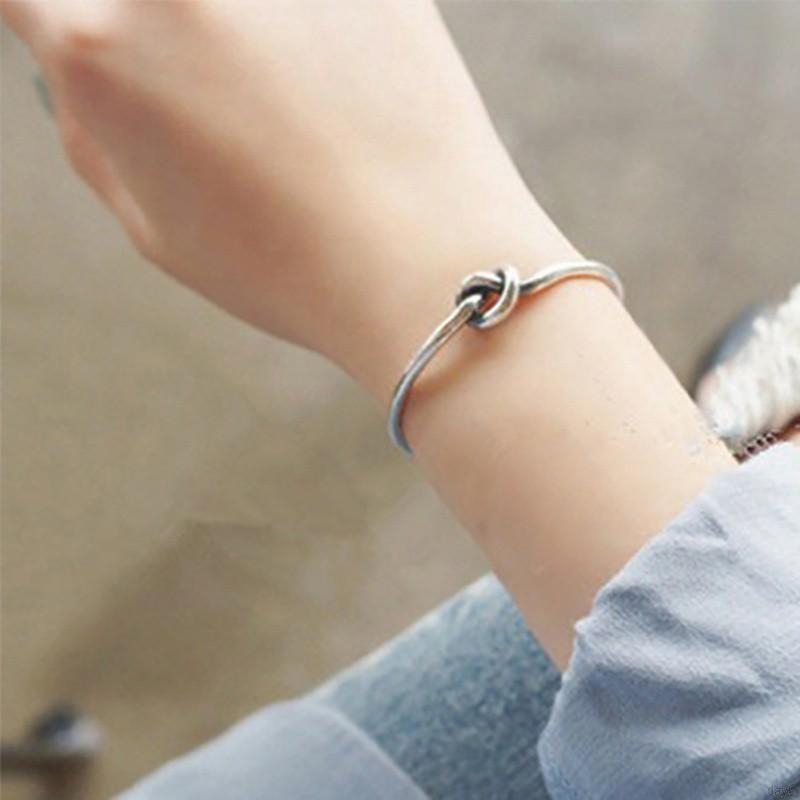 Vòng đeo tay hợp kim đơn giản tinh tế cho nữ