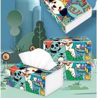Thùng 30 gói giấy ăn panda không chất tẩy trắng