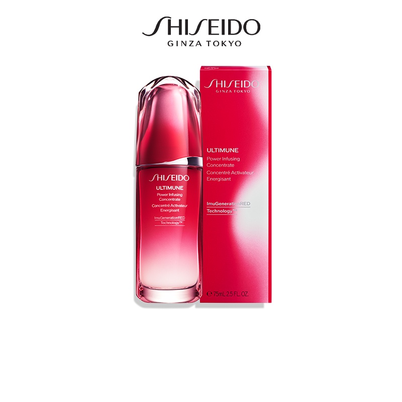 [Mã COSSHI03 giảm 10% đơn 600K] Tinh chất (serum)dưỡng da Shiseido Ultimune Power Infusing Concentrate 75ml