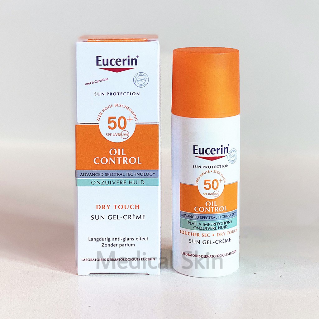 kem chống nắng EUCERIN cho da dầu mụn EUCERIN OIL CONTROL SUN GEL CREAM