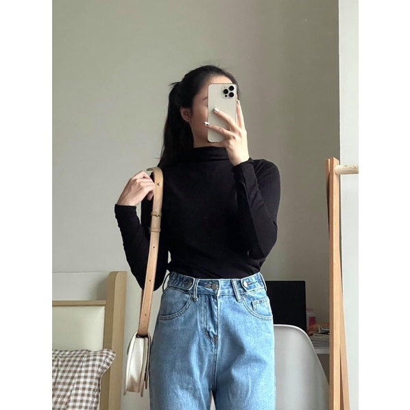 [HÀNG SẴN]ÁO LEN GIỮ NHIỆT NỈ TĂM LÓT BÔNG siêu xinh | BigBuy360 - bigbuy360.vn