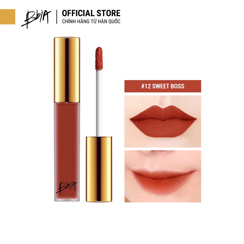 Son Kem Lì Siêu Mịn Bbia Velvet Lip Tint 5g