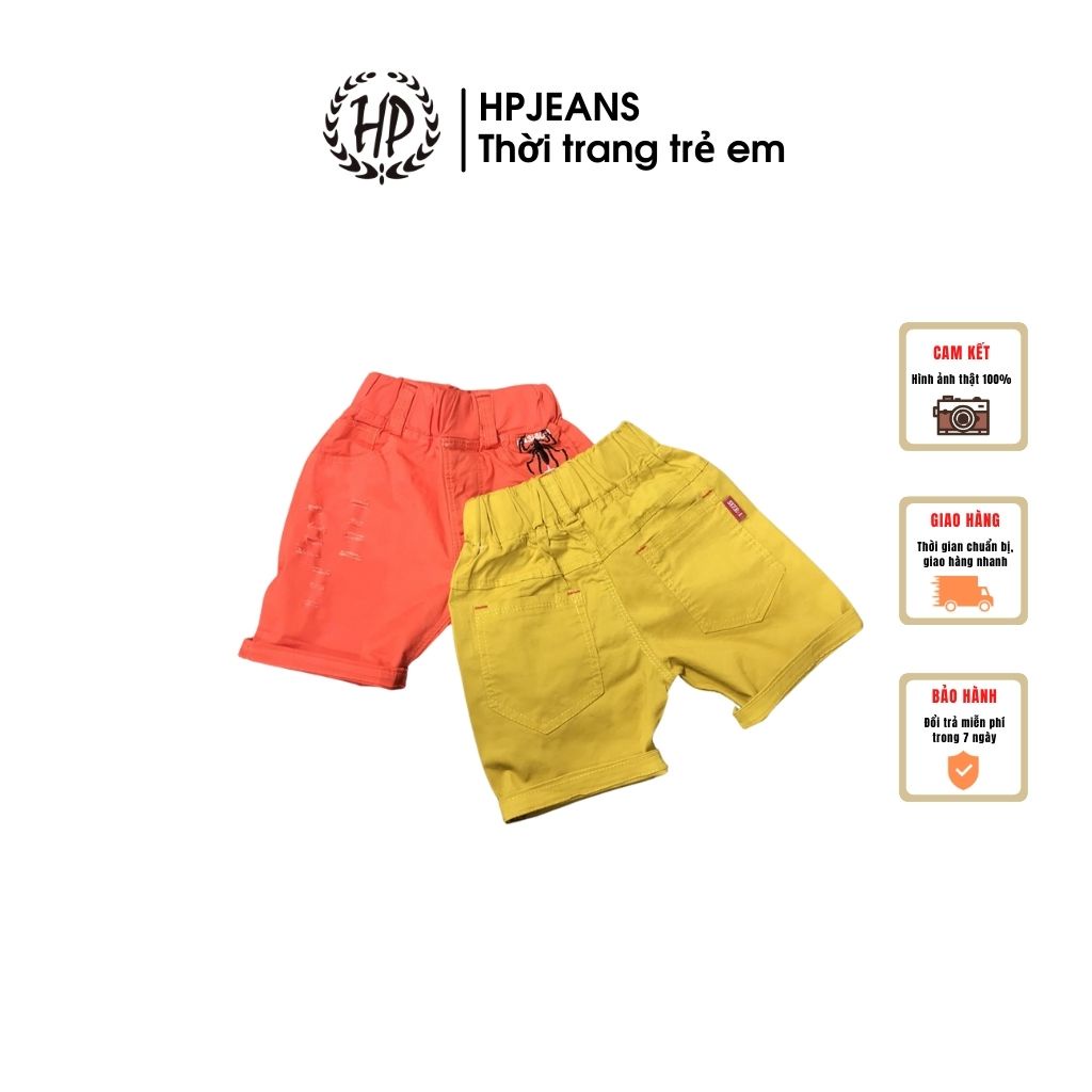 Quần Kaki Bé Trai Quần Short Kaki Bé Trai Chất Liệu Kaki Co Giãn Cho Bé Từ 2 Đến 5 Tuổi [KK55]