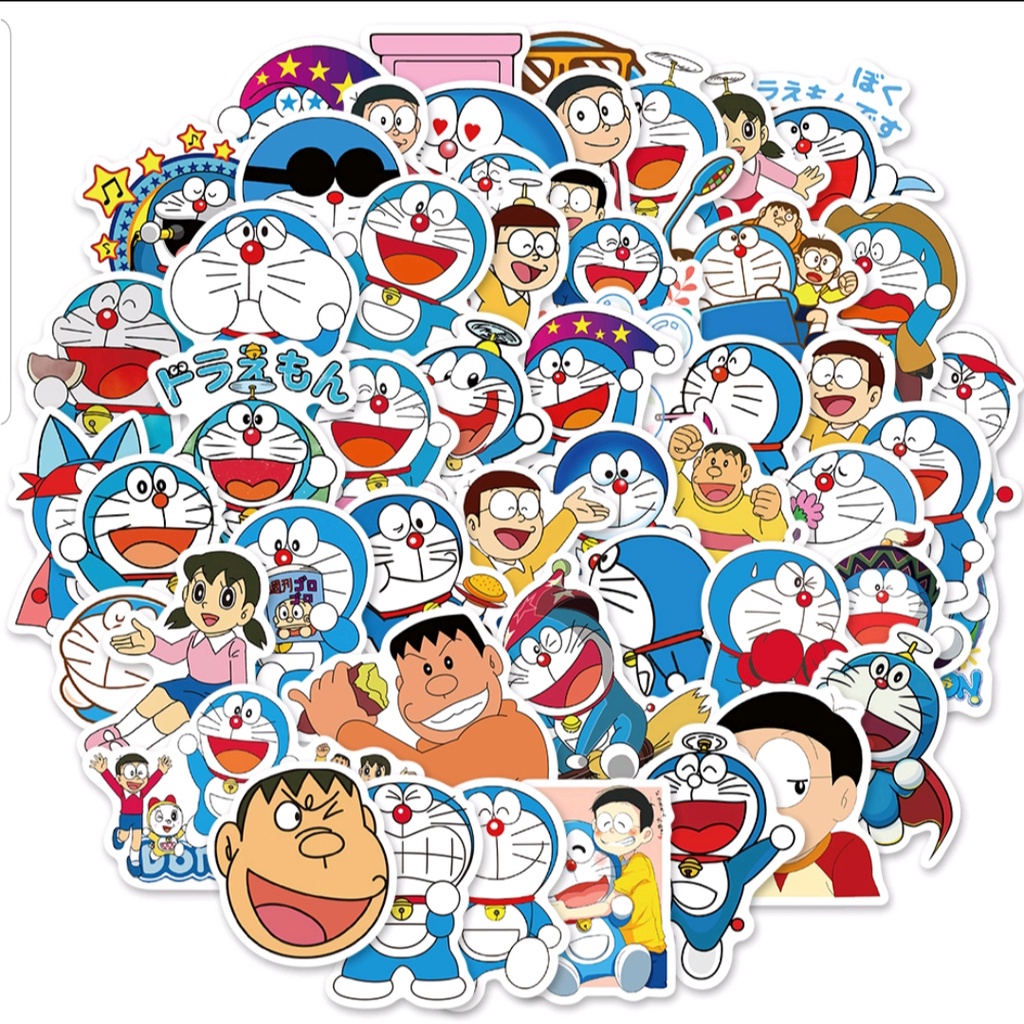 Sticker dán mũ bảo hiểm, vali, laptop, ván trượt cực xinh, miếng dán trang trí PVC chống nước cắt sẵn