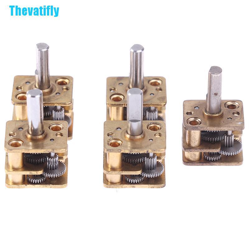 Bộ 5 Phụ Kiện Giảm Tốc Bằng Kim Loại N20 Chuyên Dụng Cho Bánh Răng