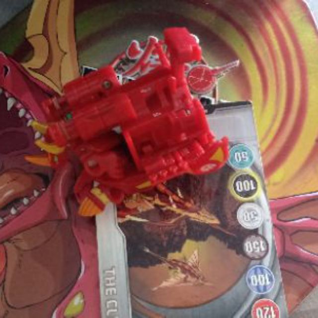 740G Bakugan:  helix dragonoid vs gear