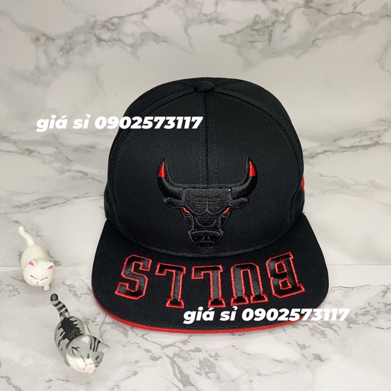 Nón mũ kết hiphop thêu đầu trâu thời trang cá tính mạnh mẽ