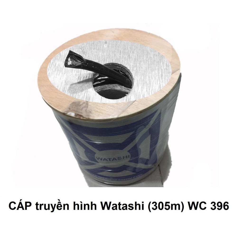 Cáp truyền hình cáp Watashi RG6 WC 396 cáp truyền hình cáp, cáp đồng trục cáp camera