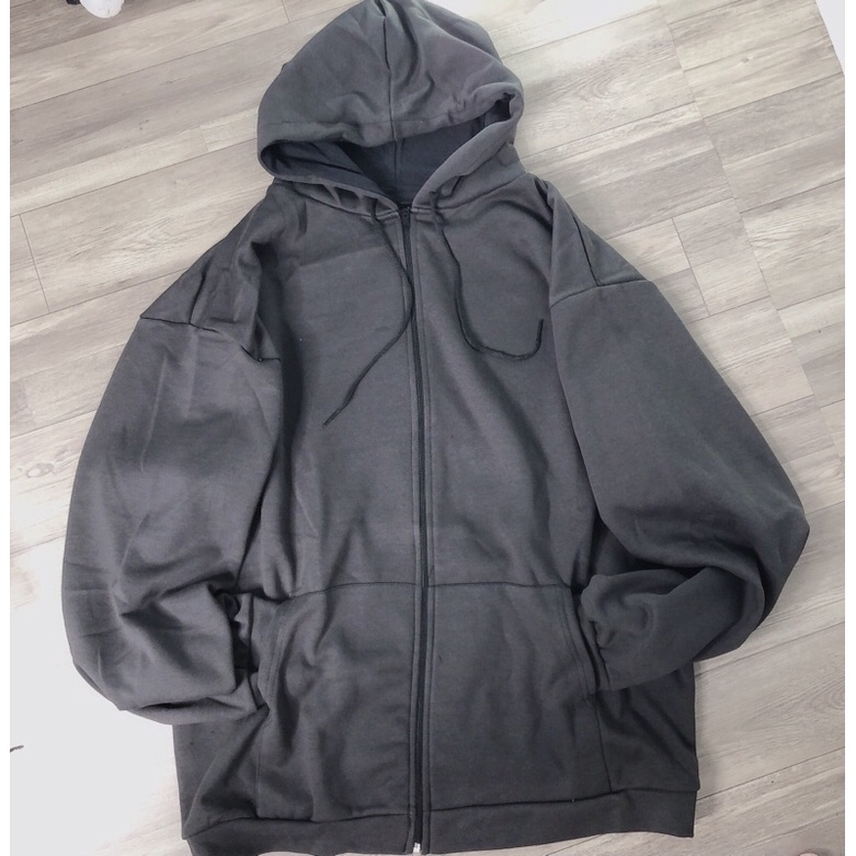 Áo khoác Hodie nỉ màu đẹp🌸DAQUY20🌸áo khoác nỉ Hodie màu xám tro cực xinh | BigBuy360 - bigbuy360.vn