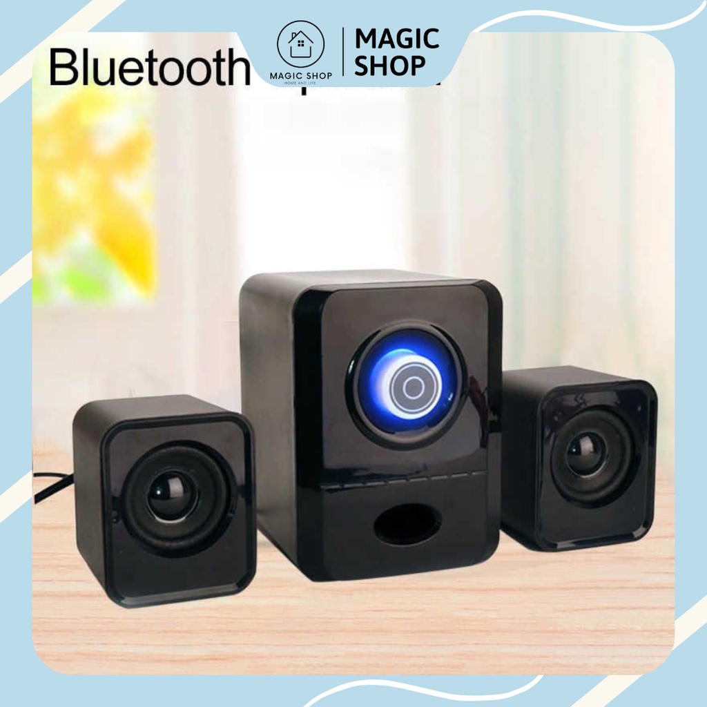 Bộ Loa Bluetooth Mini Mã T303/2900BT Kết Nối TV, Điện Thoại, Máy Tính - Thiết Bị Thu Phát Âm Thanh Đa Chức Năng