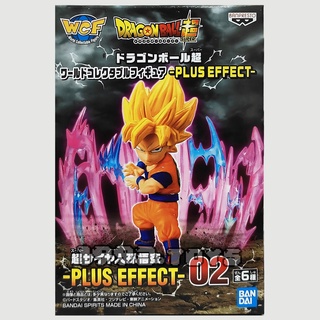 Mô hình nhân vật Banpresto Figure Dragon Ball Super WCF - Plus Effect - Super Saiyan Son Goku SSJ