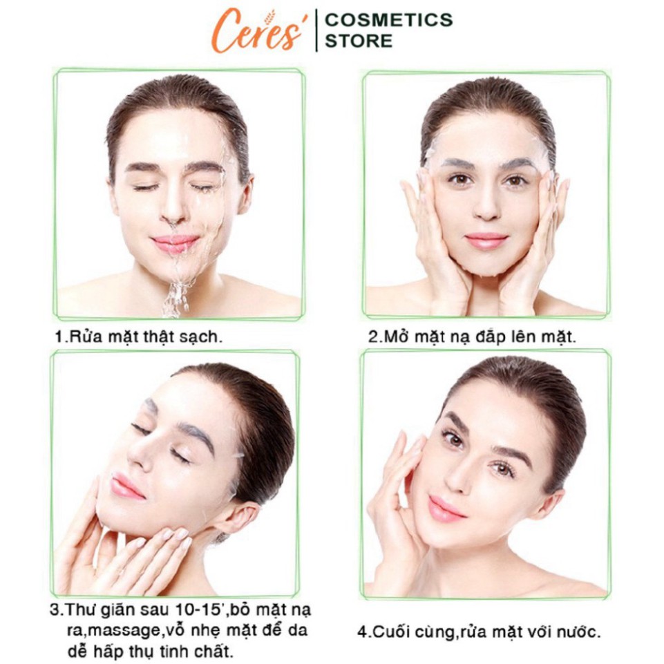 Mặt Nạ 𝑭𝒓𝒆𝒆𝒔𝒉𝒊𝒑 Mask Giấy Nha Đam Việt Quất Mật Ong - Mặt Nạ Images Cấp Ẩm Dưỡng Trắng Da