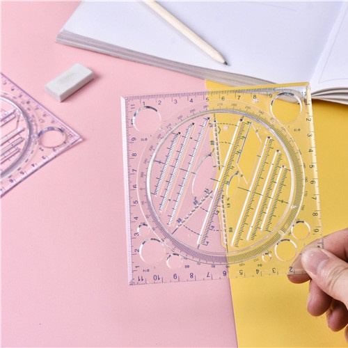 Thước kẻ hình tam giác đa năng có thể xoay được