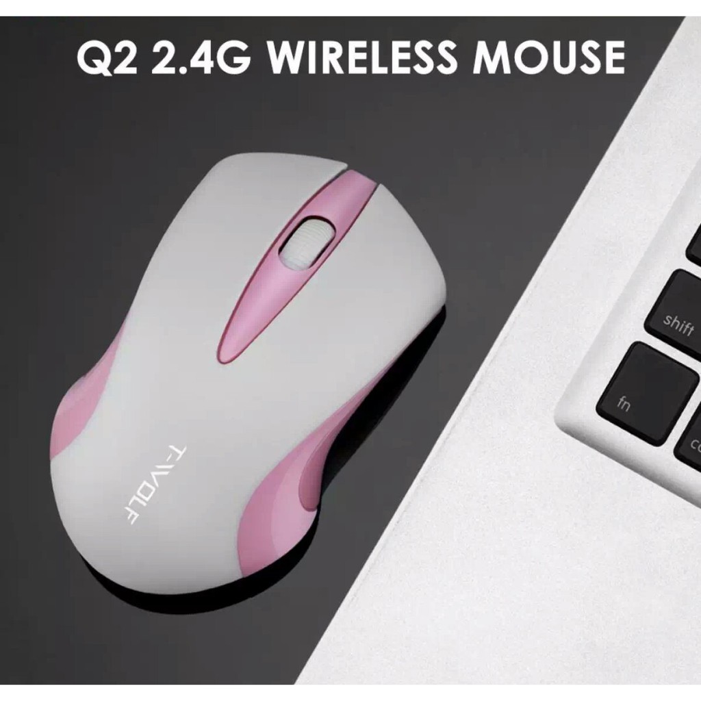 Chuột máy tính không dây T-WOLF Q2 2.4G ngon bổ rẻ