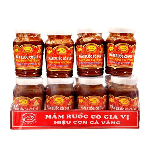 Mắm ruốc có gia vị hiệu Con Cá Vàng Phan Thiết
