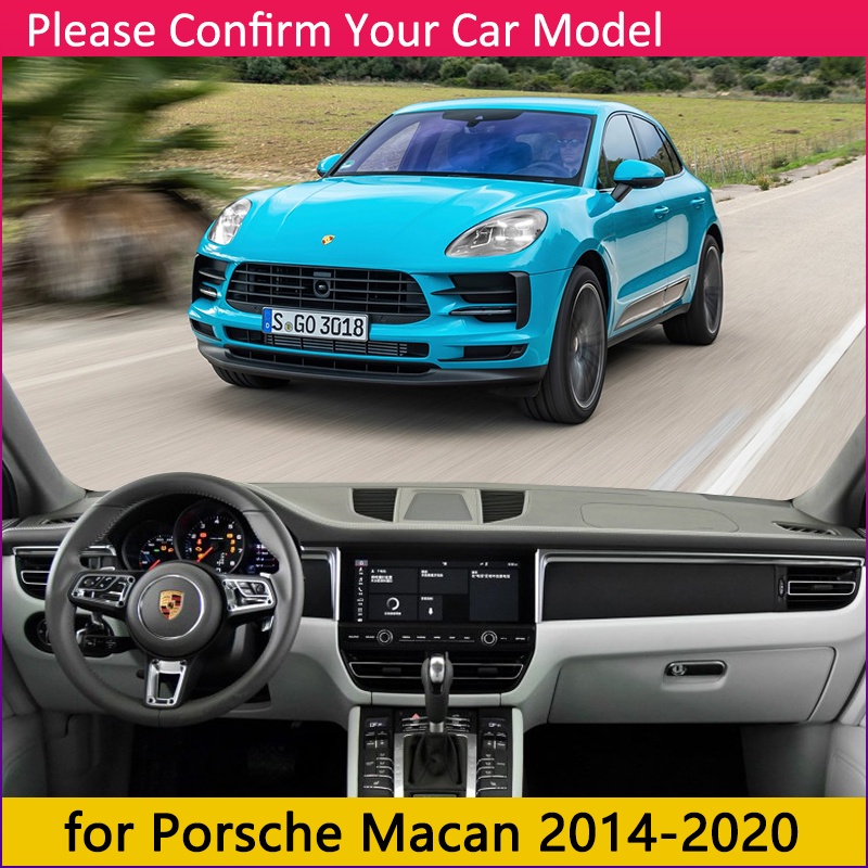 Thảm Lót Chống Trượt Chống Tia Uv Cho Xe Porsche Macan 2014~2020 Turbo Gts S 2018