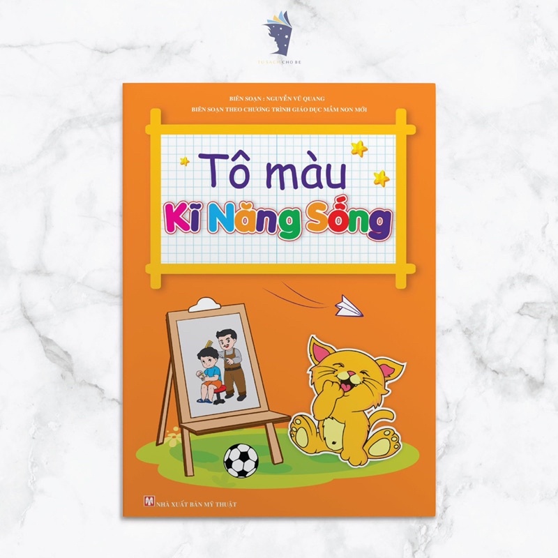 Sách- Bộ 8 Cuốn Tô Màu Bé Học IQ