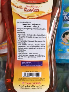 nước xúc miệng thái dương valentine