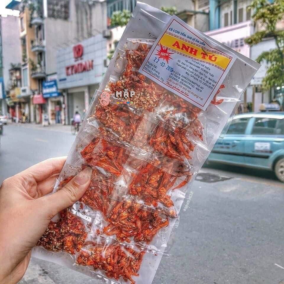 Cá Cơm Khô Chiên Giòn Tẩm Gia Vị Anh Tú