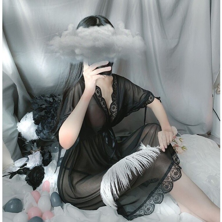 [Che tên] Váy ngủ phối ren sexy gợi cảm chất vải mềm mịn siêu tôn dáng