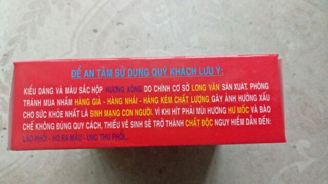 Thuốc xông nhà hoàn toàn từ thảo dược Long Vân giúp buôn may bán đắt